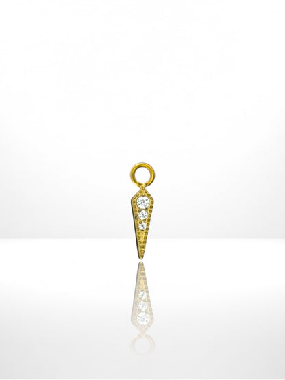 Titanium Triangle Charm