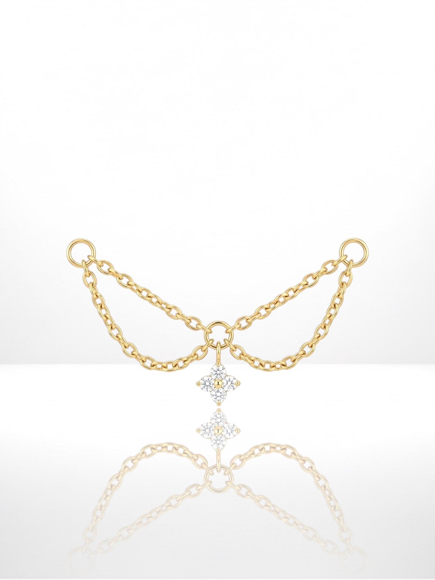 Titanium Viridia Double chain