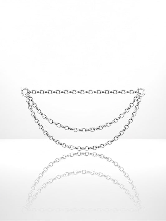 Titanium Triple Chain