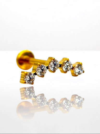 Titanium 5 Set Stone