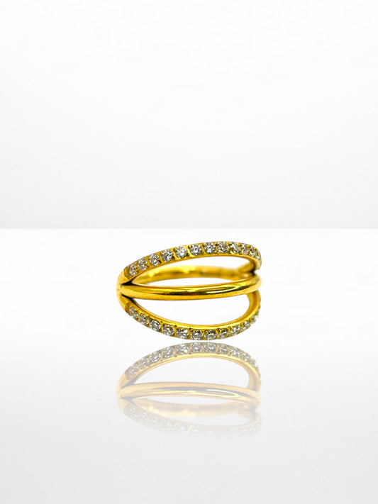 Titanium Triple front segment