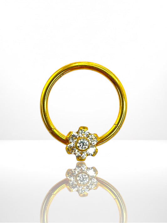 Titanium Flowers side segment