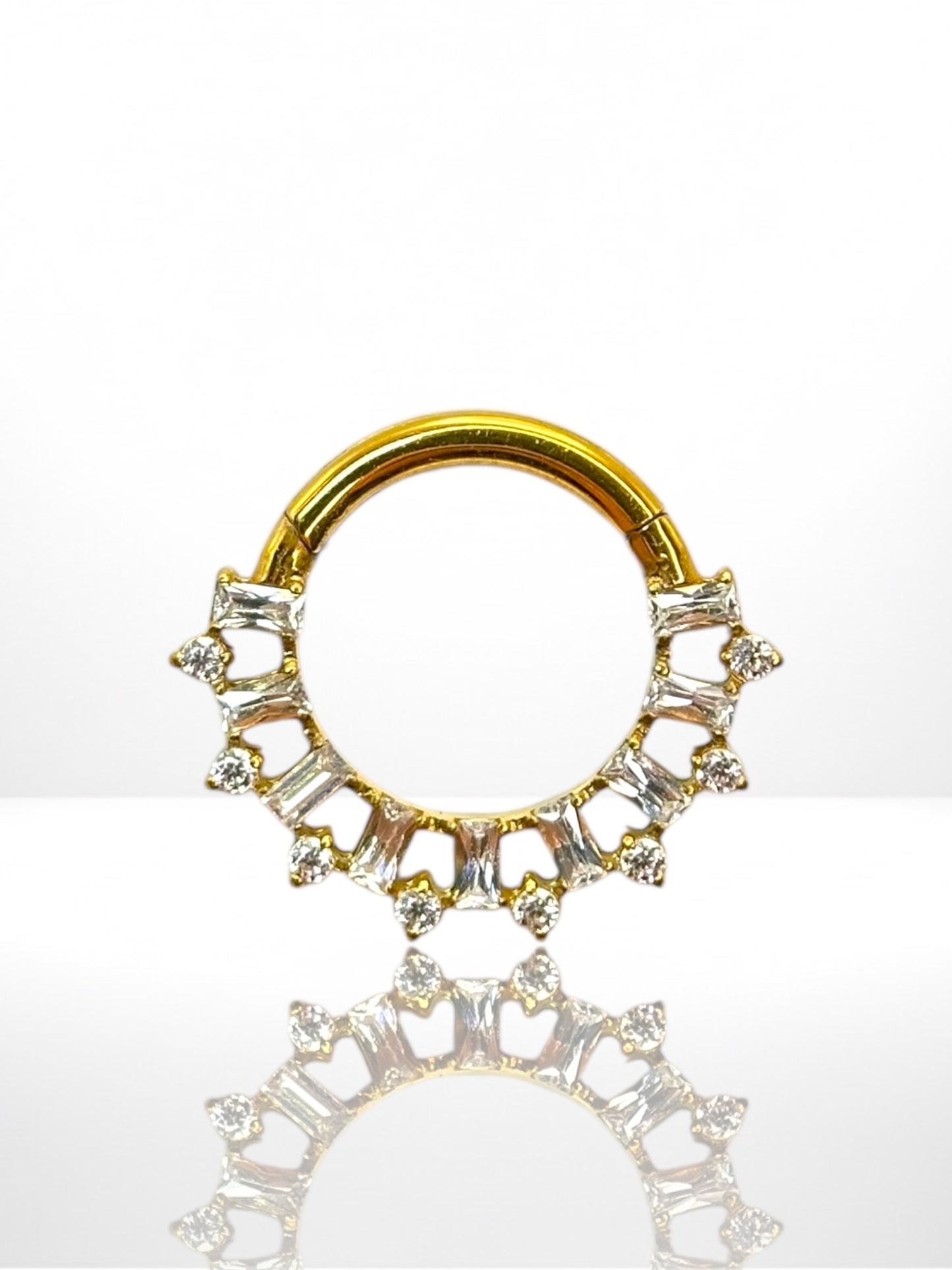 Titanium Shine Crystal side krúžok