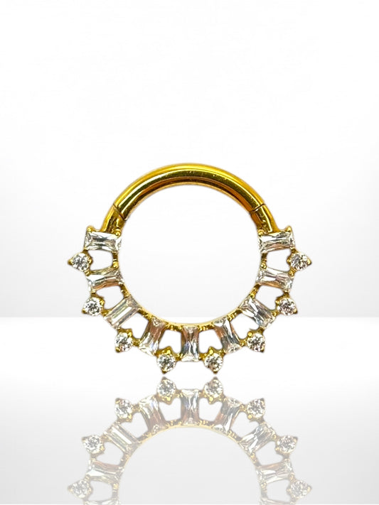 Titanium Shine Crystal side krúžok