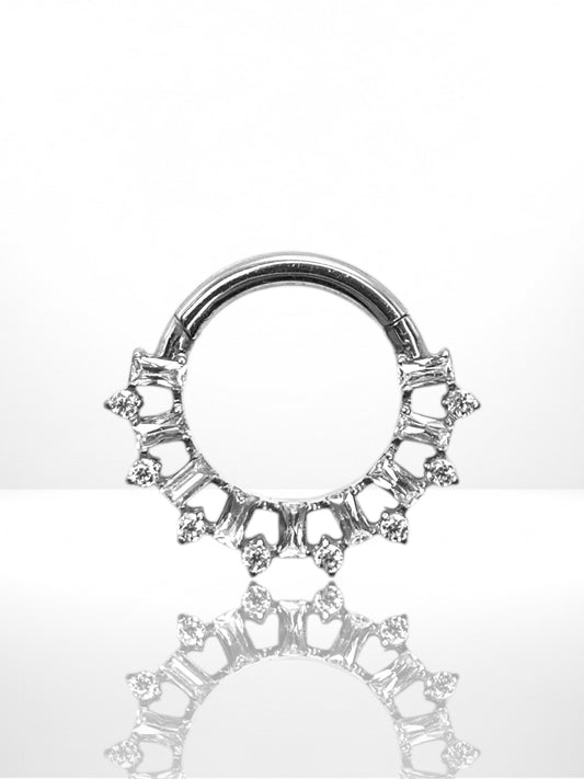 Titanium Shine Crystal side krúžok