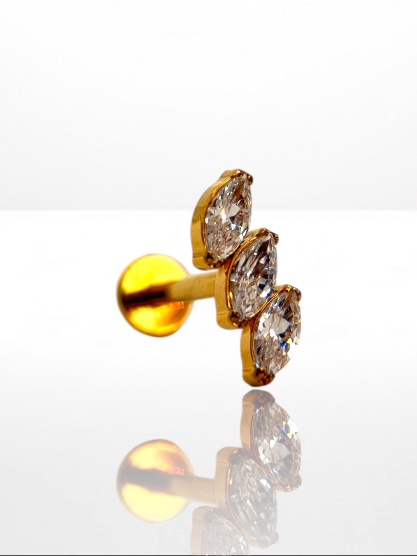 Titanium Marquise Pillar