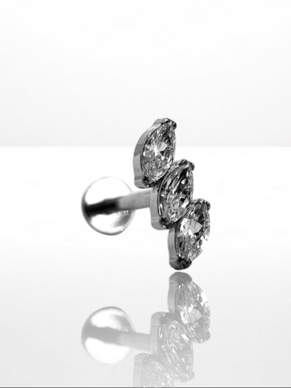 Titanium Marquise Pillar