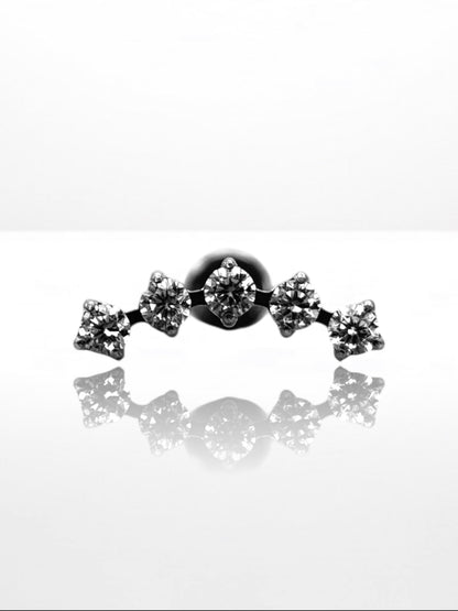 Titanium 5 Set Stone