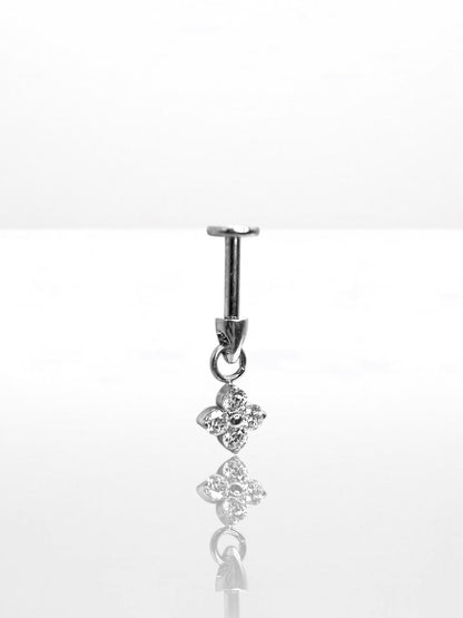 Titanium Viridia dangling labret