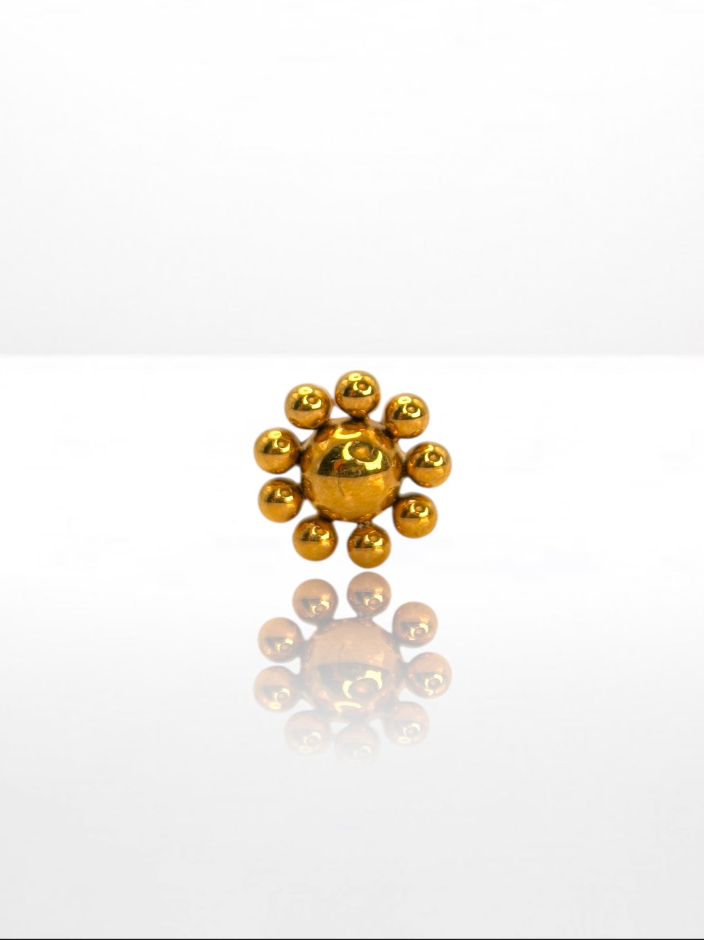 Titanium Simple Ball Flowers