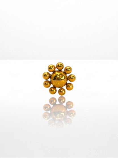 Titanium Simple Ball Flowers