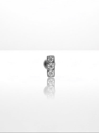 Titanium Mini Zircona Bar