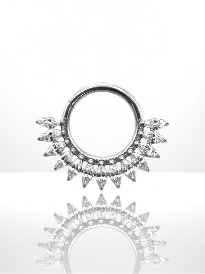 Titanium Marquise Crown side segment